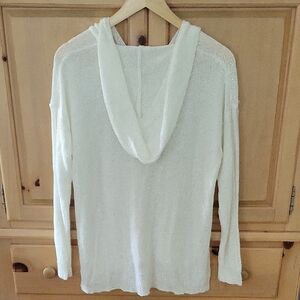 Sioni White Holiday Sparkle Sweater